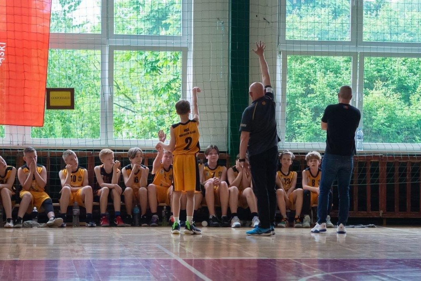 Zdjęcie w galerii na portalu naszwodzislaw.com: Koszykówka. Żaki MKS Wodzisław Śląski z awansem [FOTO] wiadomości z regionu