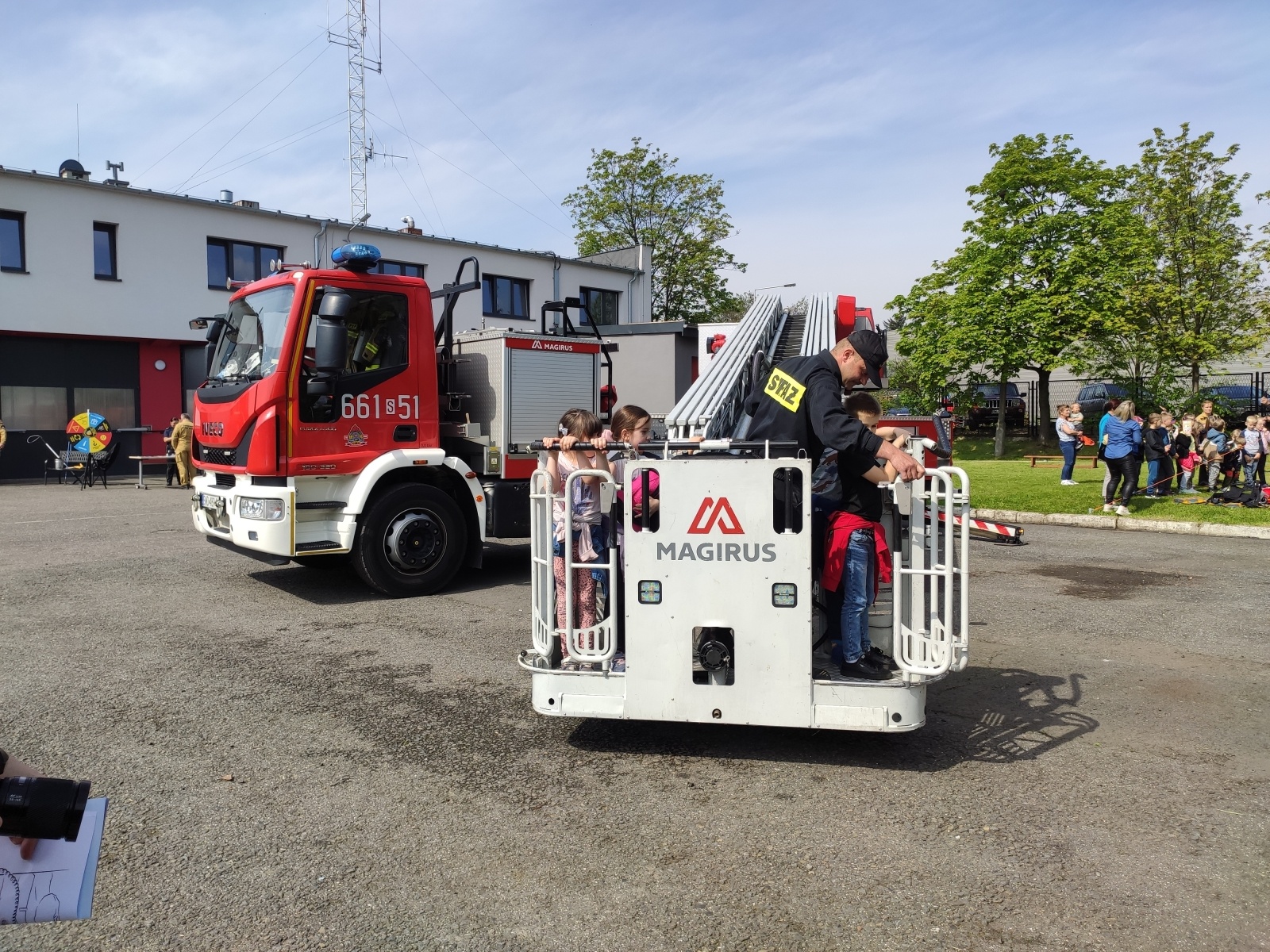 Zdjęcie w galerii na portalu naszwodzislaw.com: Dzień otwartej strażnicy w PSP Wodzisław Śląski [FOTO i WIDEO] wiadomości z regionu