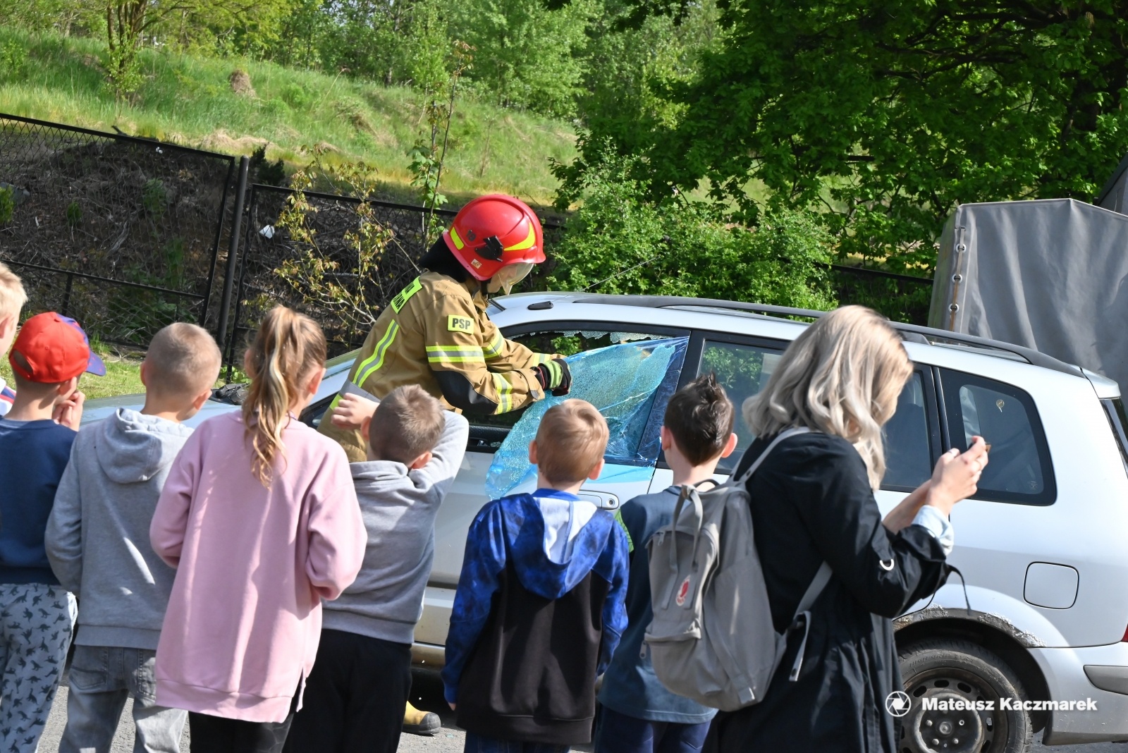Zdjęcie w galerii na portalu naszwodzislaw.com: Dzień otwartej strażnicy w PSP Wodzisław Śląski [FOTO i WIDEO] wiadomości z regionu