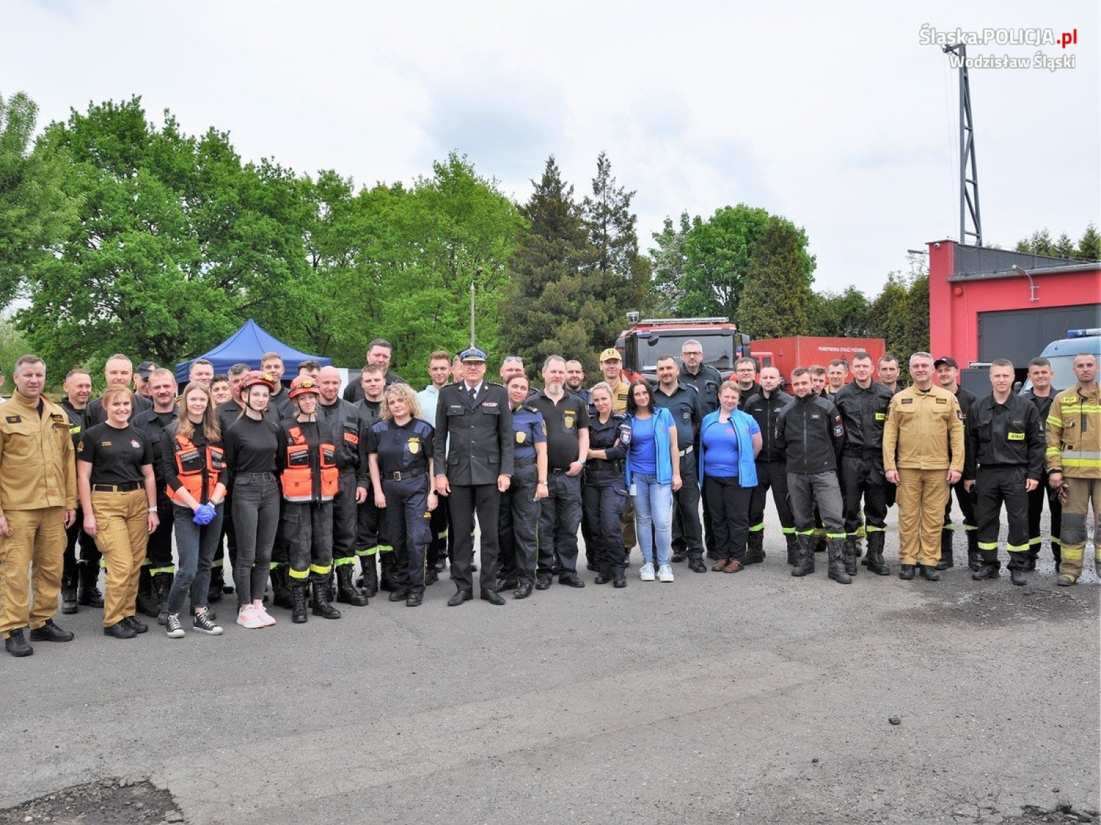 Zdjęcie w galerii na portalu naszwodzislaw.com: Dzień otwartej strażnicy w PSP Wodzisław Śląski [FOTO i WIDEO] wiadomości z regionu