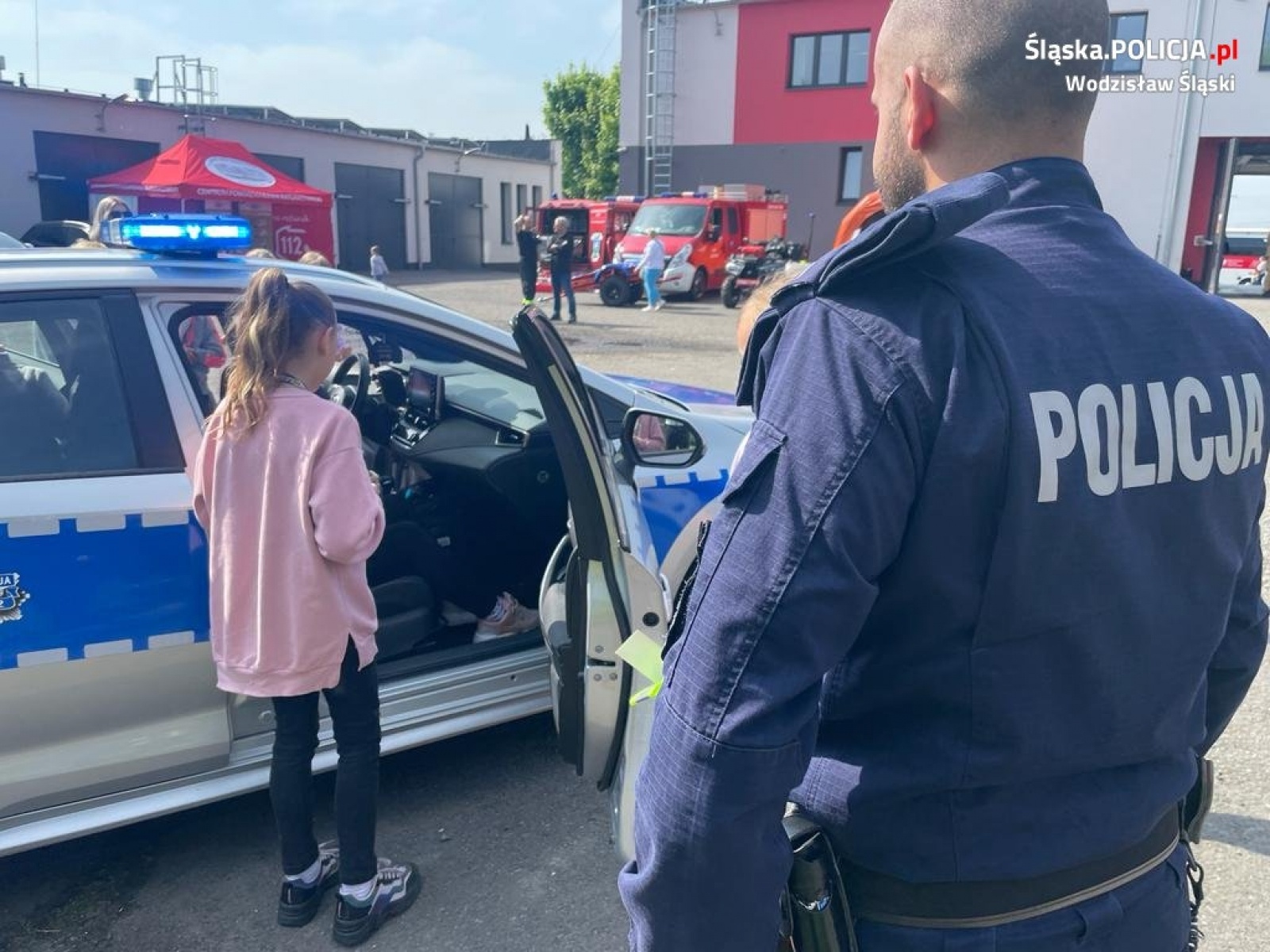 Zdjęcie w galerii na portalu naszwodzislaw.com: Dzień otwartej strażnicy w PSP Wodzisław Śląski [FOTO i WIDEO] wiadomości z regionu