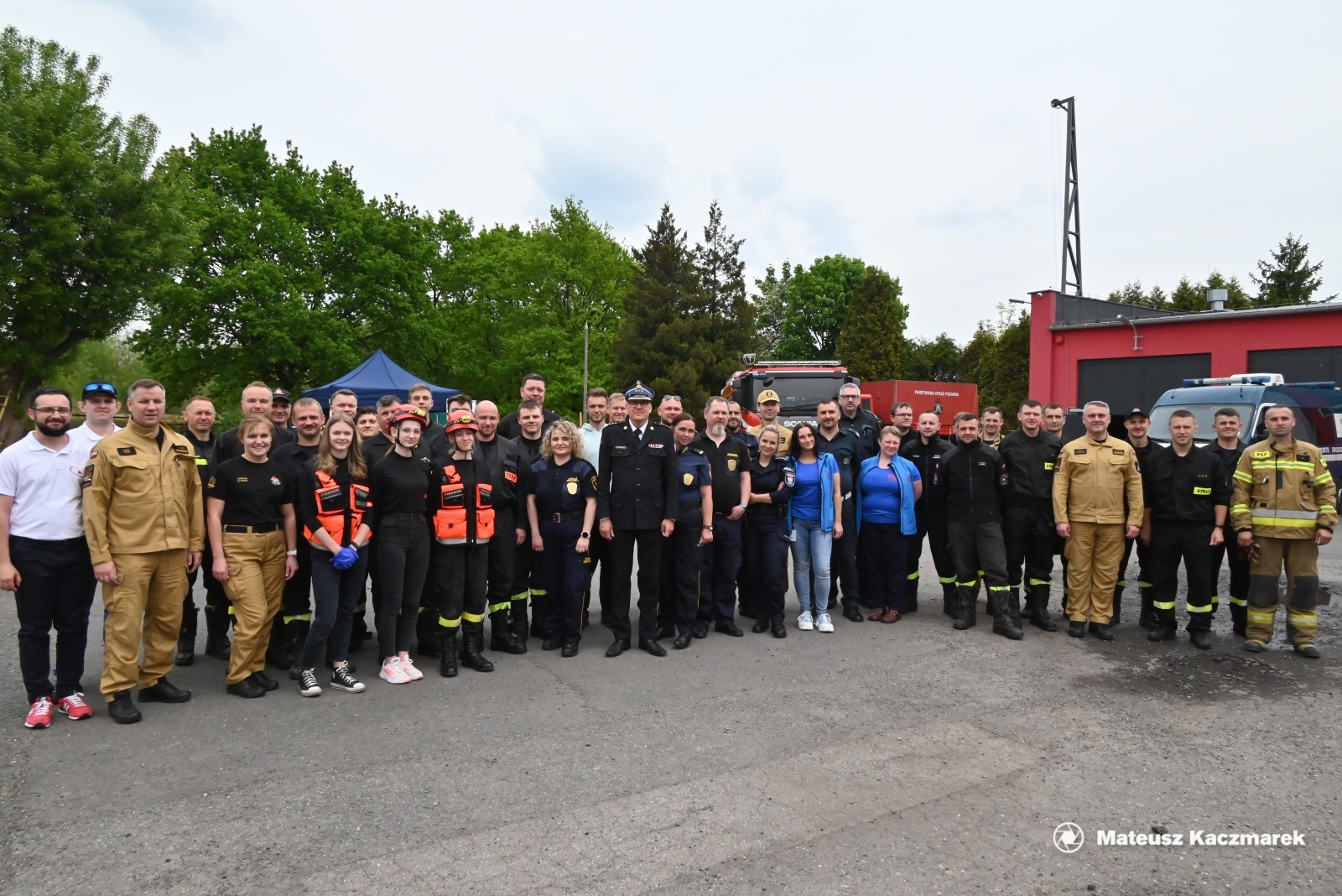 Zdjęcie w galerii na portalu naszwodzislaw.com: Dzień otwartej strażnicy w PSP Wodzisław Śląski [FOTO i WIDEO] wiadomości z regionu