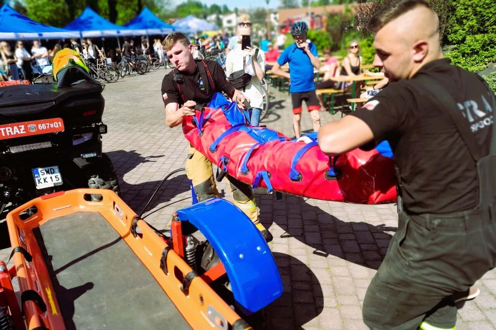 Zdjęcie w galerii na portalu naszwodzislaw.com: W ciągu dwóch dni Gminę Godów odwiedziło cztery tysiące rowerzystów. Festiwal Żelaznego Szlaku Rowerowego za nami wiadomości z regionu