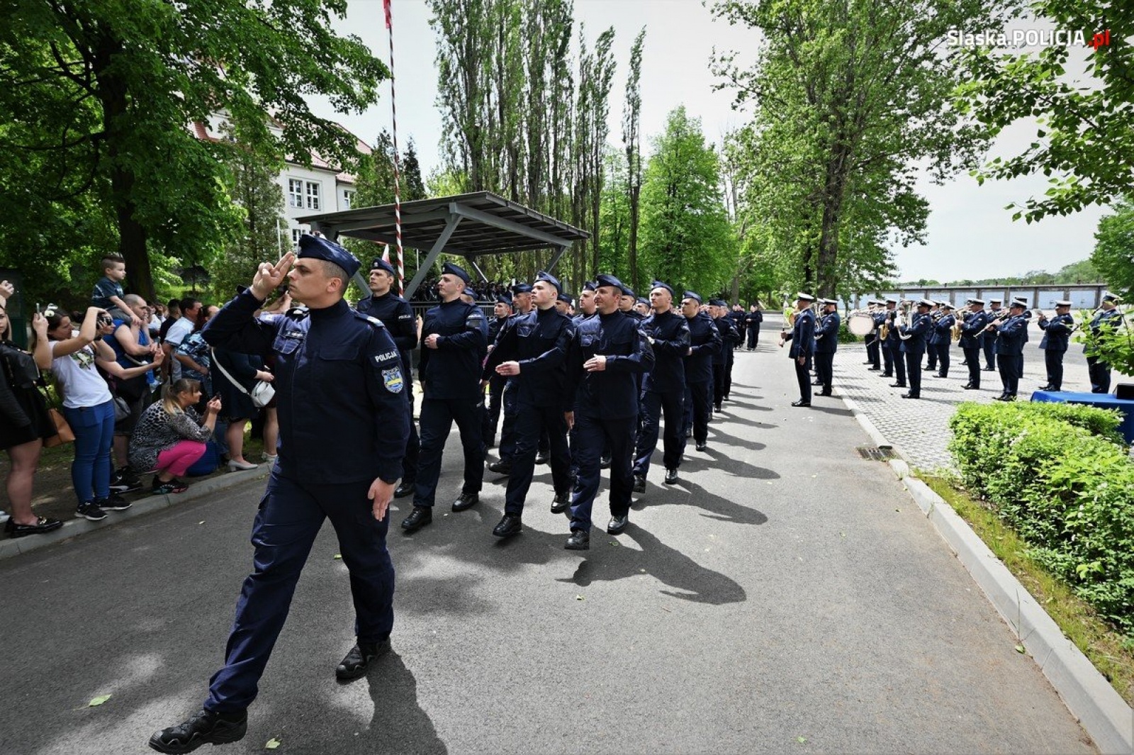 Zdjęcie w galerii na portalu naszwodzislaw.com: Uroczyste ślubowanie nowych policjantów [FOTO] wiadomości z regionu