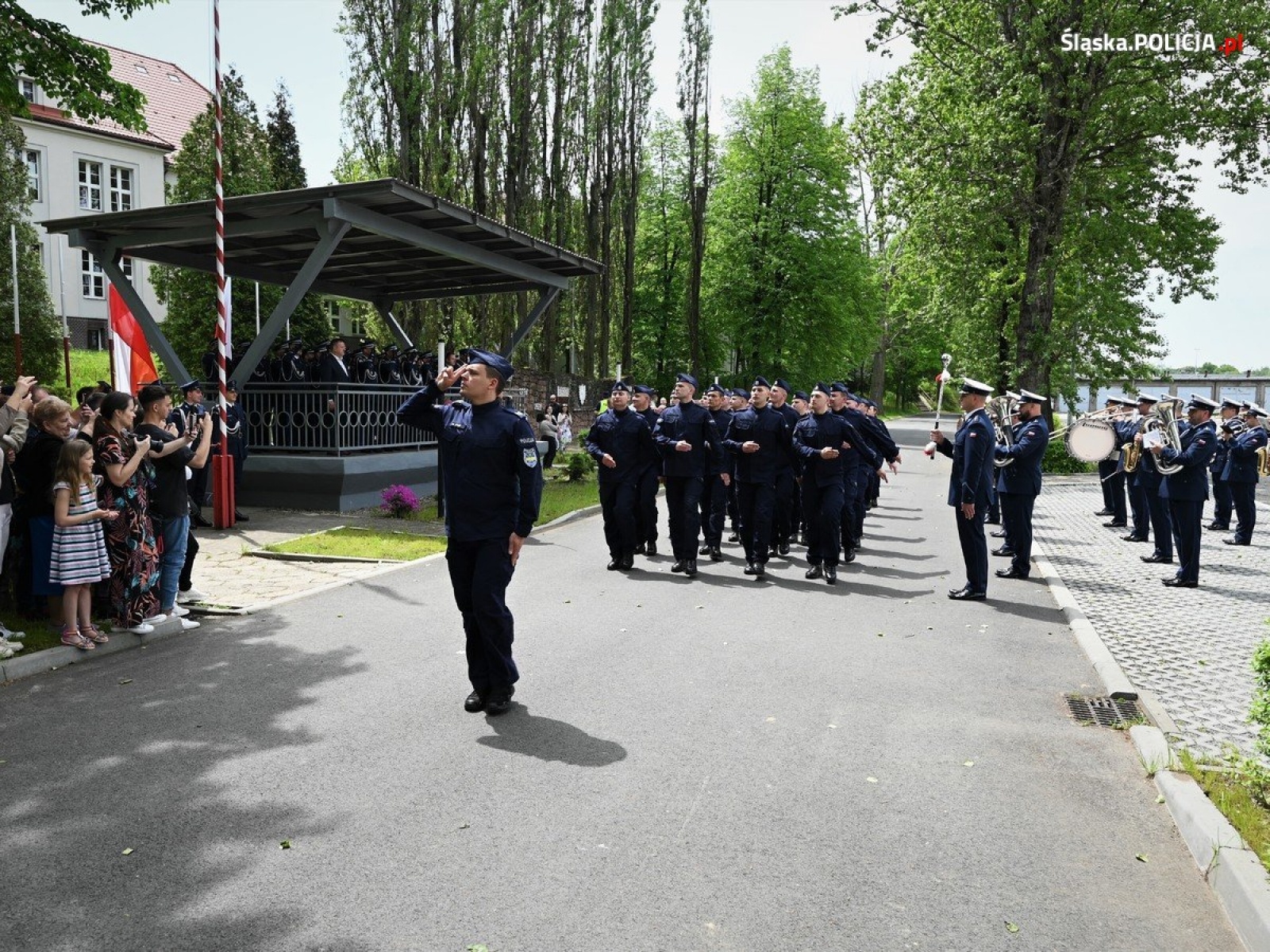 Zdjęcie w galerii na portalu naszwodzislaw.com: Uroczyste ślubowanie nowych policjantów [FOTO] wiadomości z regionu