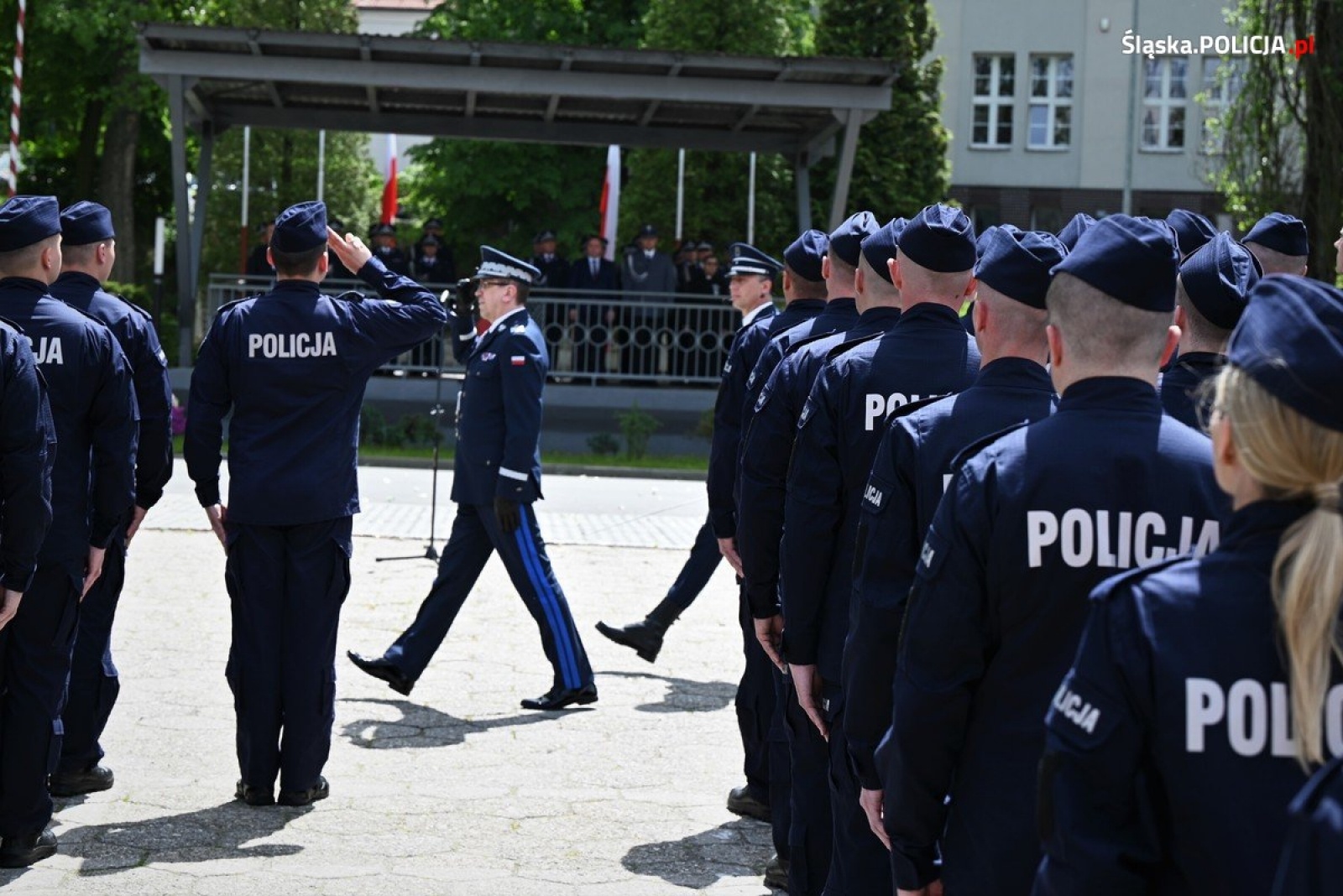 Zdjęcie w galerii na portalu naszwodzislaw.com: Uroczyste ślubowanie nowych policjantów [FOTO] wiadomości z regionu