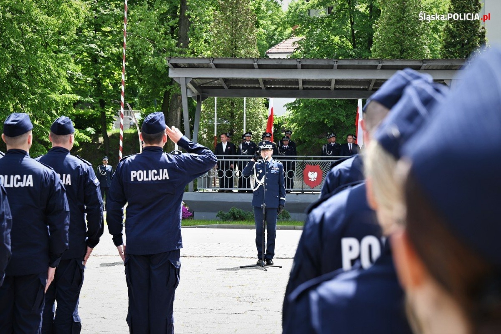 Zdjęcie w galerii na portalu naszwodzislaw.com: Uroczyste ślubowanie nowych policjantów [FOTO] wiadomości z regionu