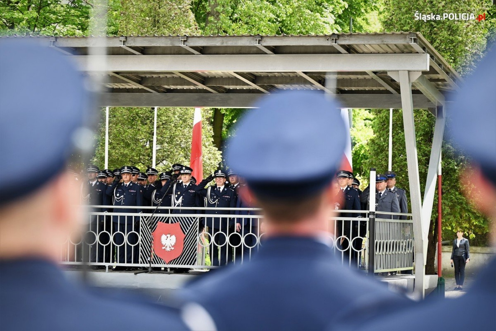 Zdjęcie w galerii na portalu naszwodzislaw.com: Uroczyste ślubowanie nowych policjantów [FOTO] wiadomości z regionu