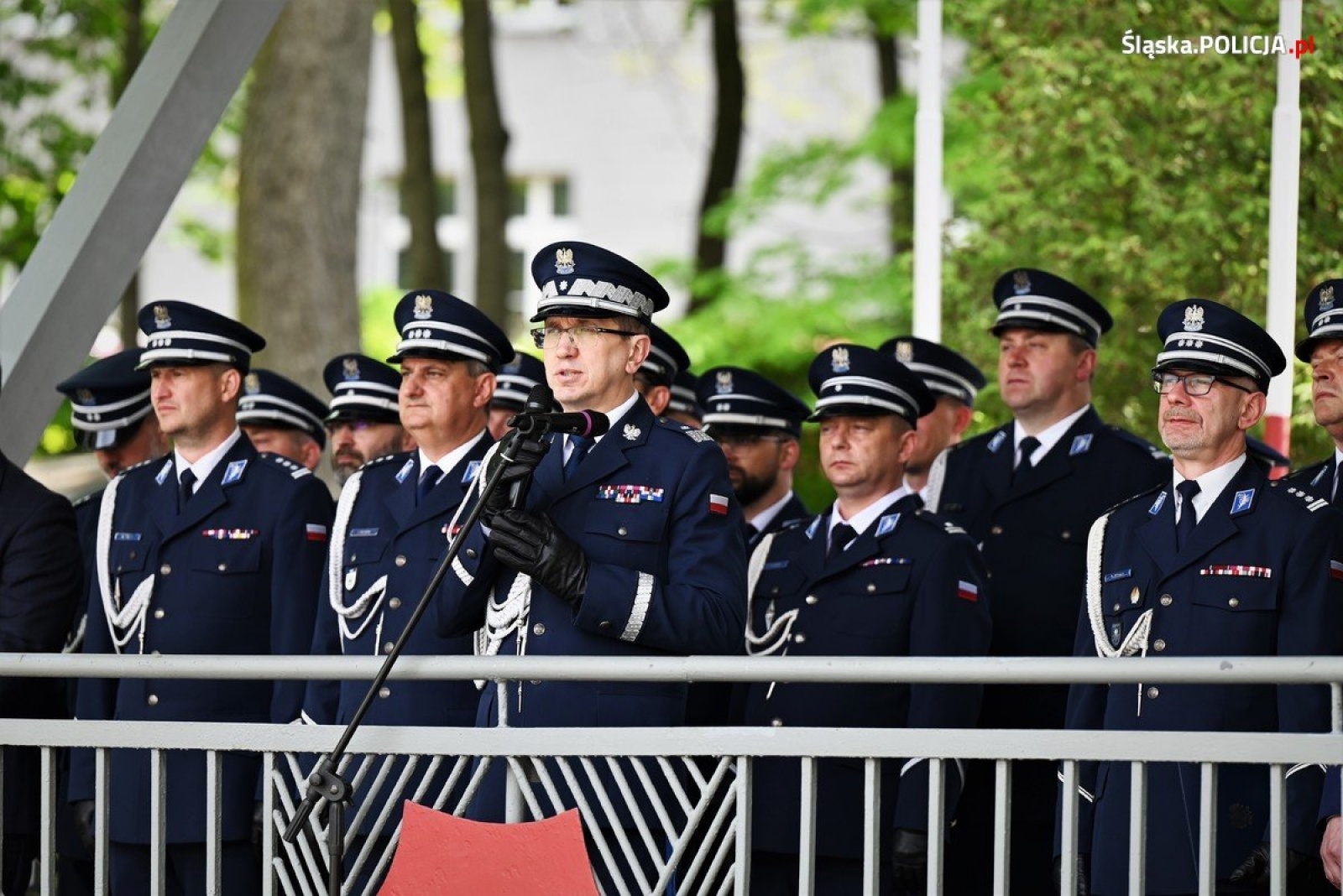 Zdjęcie w galerii na portalu naszwodzislaw.com: Uroczyste ślubowanie nowych policjantów [FOTO] wiadomości z regionu
