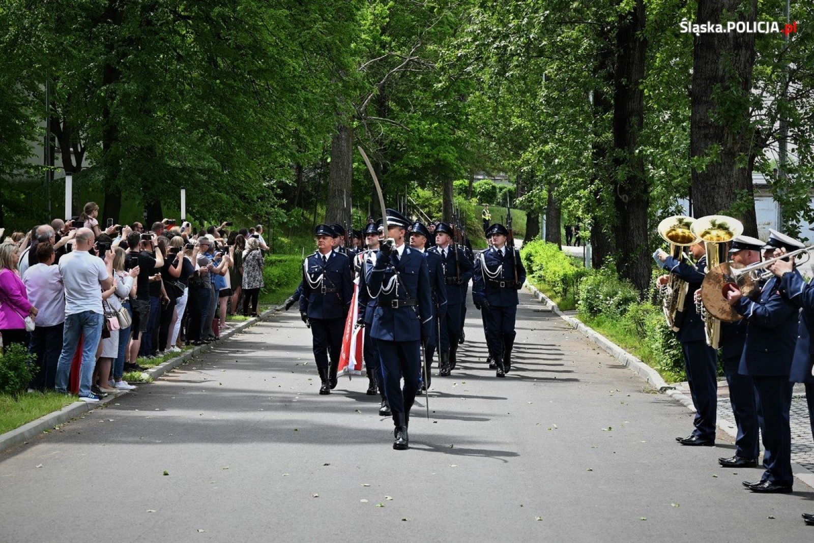 Zdjęcie w galerii na portalu naszwodzislaw.com: Uroczyste ślubowanie nowych policjantów [FOTO] wiadomości z regionu