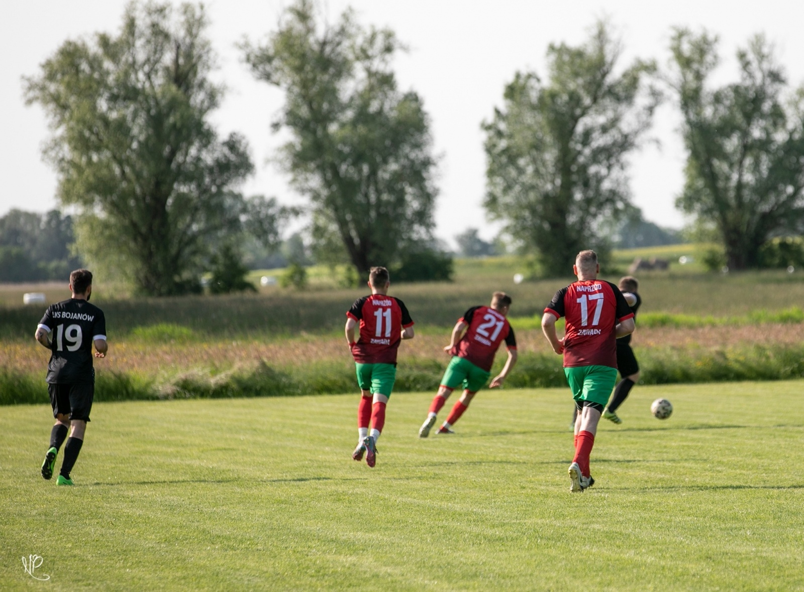 Zdjęcie w galerii na portalu naszwodzislaw.com: Naprzód II przywiózł trzy punkty z Bojanowa wiadomości z regionu