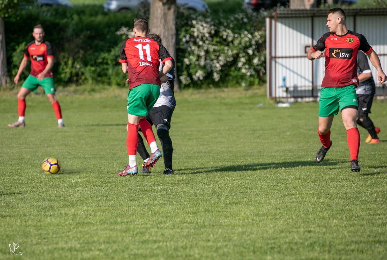 Zdjęcie w galerii na portalu naszwodzislaw.com: Naprzód II przywiózł trzy punkty z Bojanowa wiadomości z regionu