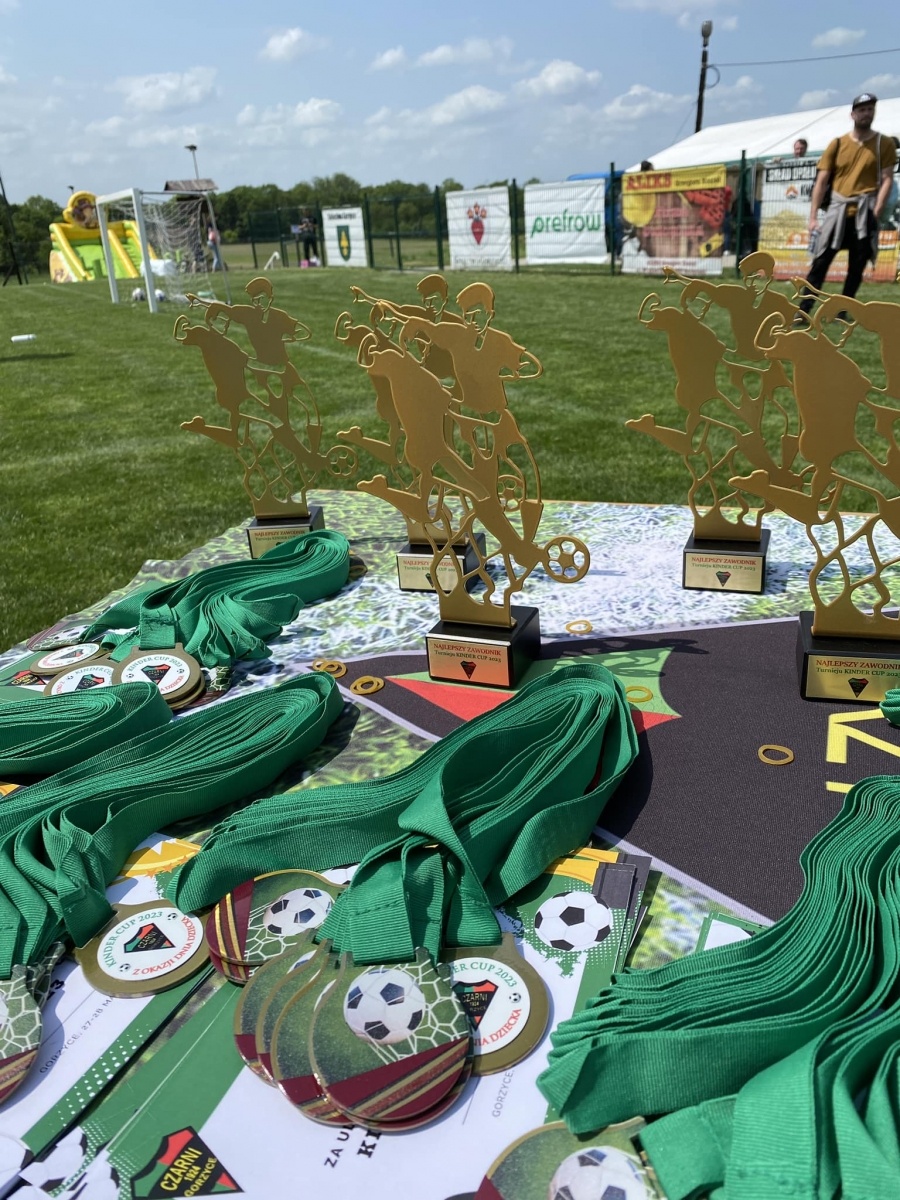 Zdjęcie w galerii na portalu naszwodzislaw.com: Kinder Cup Gorzyce. Sportowa rywalizacja rocznika 2016 za nami [FOTO] wiadomości z regionu