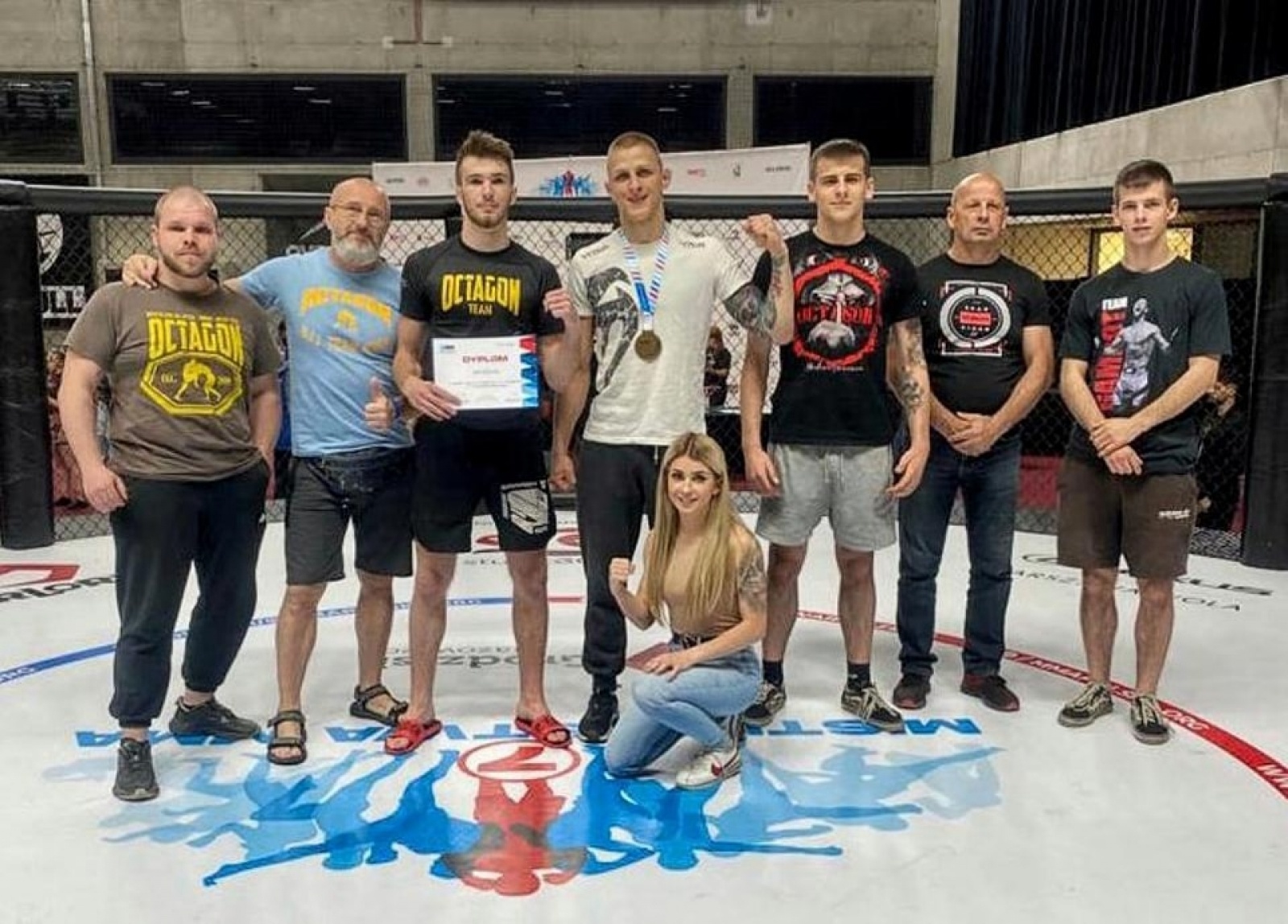Zdjęcie w galerii na portalu naszwodzislaw.com: Worek medali Octagon Team na mistrzostwach Polski MMA wiadomości z regionu