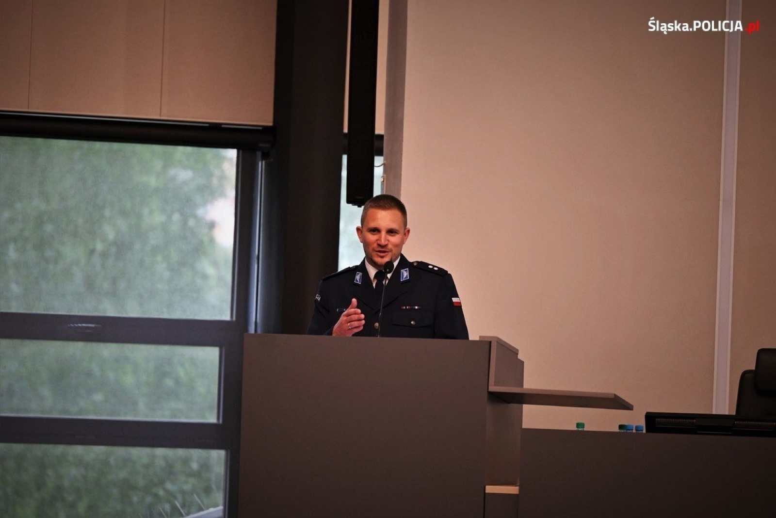 Zdjęcie w galerii na portalu naszwodzislaw.com: Doskonalenie warsztatu lektorskiego. Szkolenie dla policjantów wiadomości z regionu