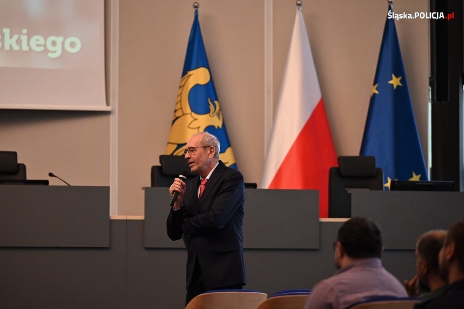 Zdjęcie w galerii na portalu naszwodzislaw.com: Doskonalenie warsztatu lektorskiego. Szkolenie dla policjantów wiadomości z regionu