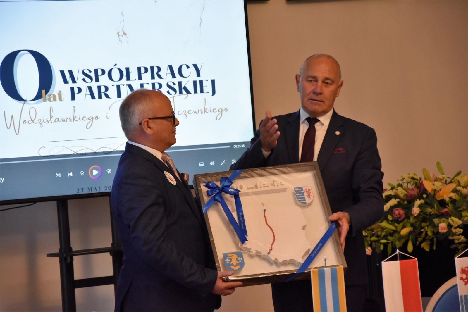 Zdjęcie w galerii na portalu naszwodzislaw.com: Powiat wodzisławski odnowił współpracę z powiatem tczewskim [FOTO] wiadomości z regionu