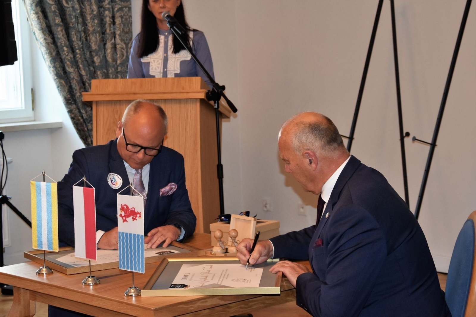 Zdjęcie w galerii na portalu naszwodzislaw.com: Powiat wodzisławski odnowił współpracę z powiatem tczewskim [FOTO] wiadomości z regionu