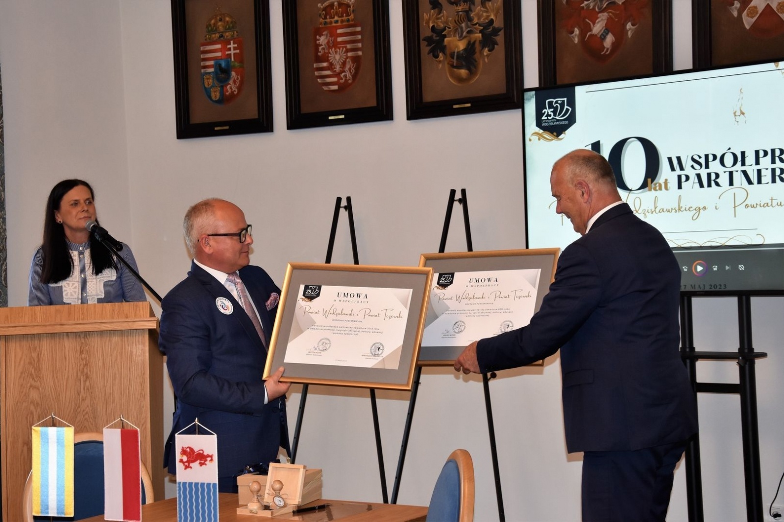 Zdjęcie w galerii na portalu naszwodzislaw.com: Powiat wodzisławski odnowił współpracę z powiatem tczewskim [FOTO] wiadomości z regionu