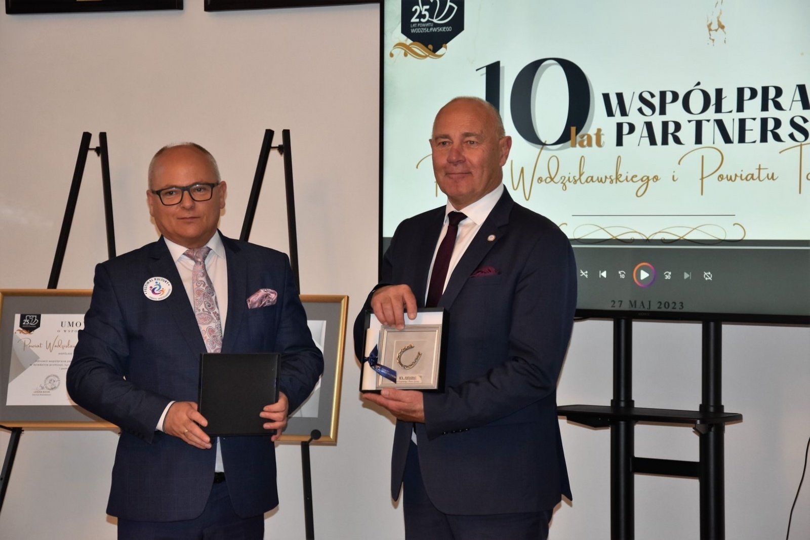 Zdjęcie w galerii na portalu naszwodzislaw.com: Powiat wodzisławski odnowił współpracę z powiatem tczewskim [FOTO] wiadomości z regionu