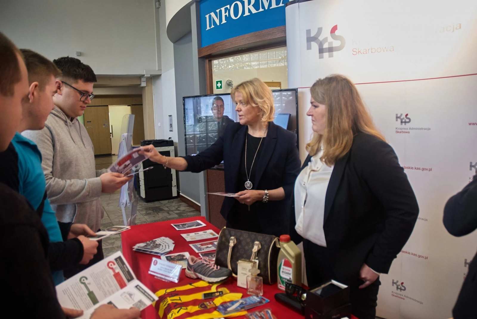 Zdjęcie w galerii na portalu naszwodzislaw.com: Spotkanie z Krajową Administracją Skarbową wiadomości z regionu