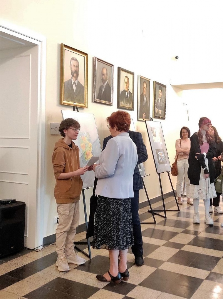 Zdjęcie w galerii na portalu naszwodzislaw.com: W Wodzisławiu Śląskim malowali swoje sny wiadomości z regionu