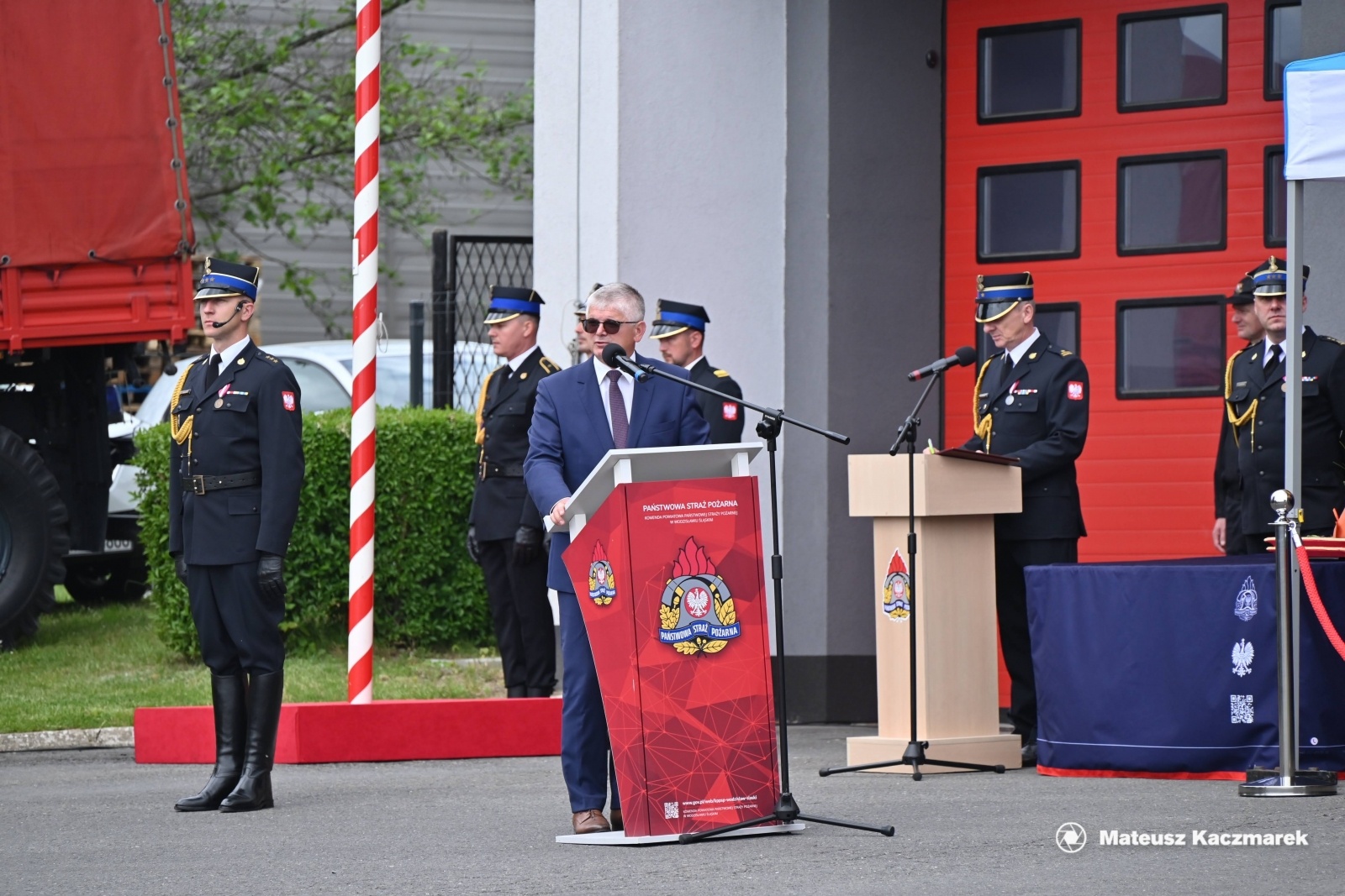 Zdjęcie w galerii na portalu naszwodzislaw.com: Dzień Strażaka w wodzisławskiej komendzie [FOTO] wiadomości z regionu