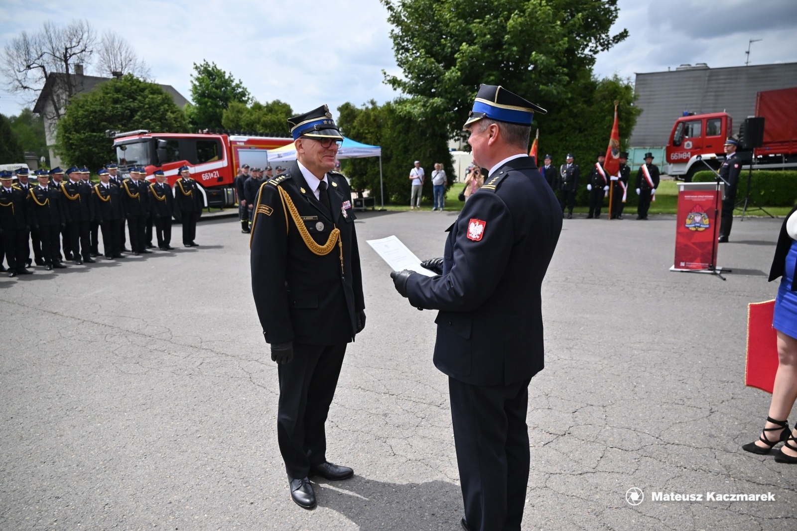 Zdjęcie w galerii na portalu naszwodzislaw.com: Dzień Strażaka w wodzisławskiej komendzie [FOTO] wiadomości z regionu