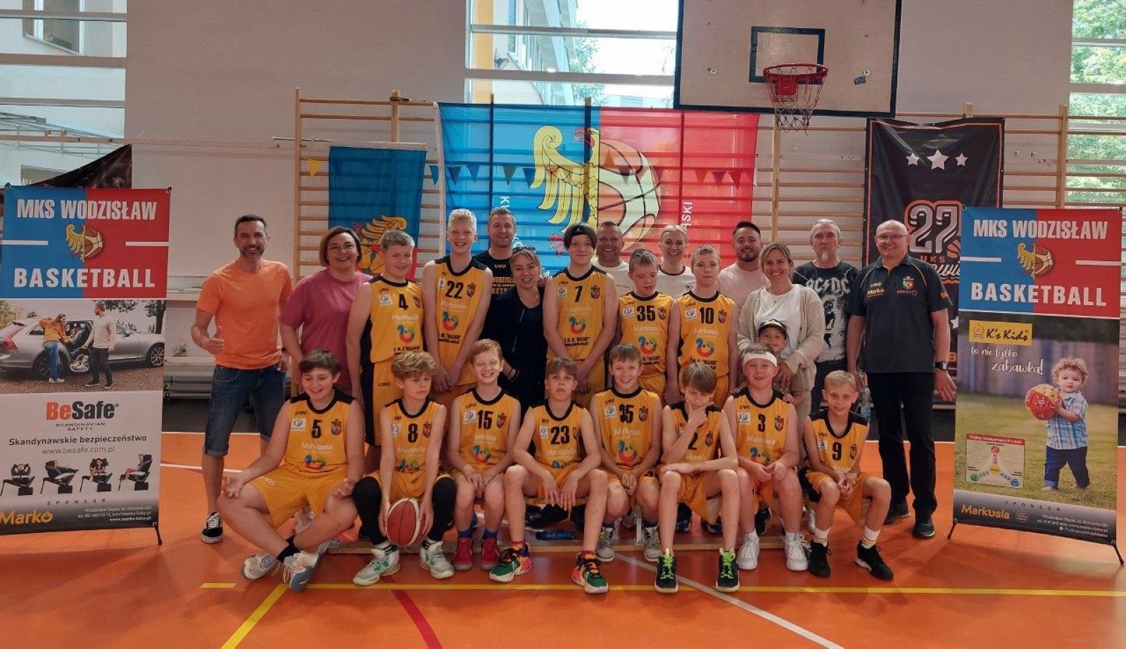 Zdjęcie w galerii na portalu naszwodzislaw.com: Koszykarze z Wodzisławia Śląskiego zakończyli sezon wiadomości z regionu