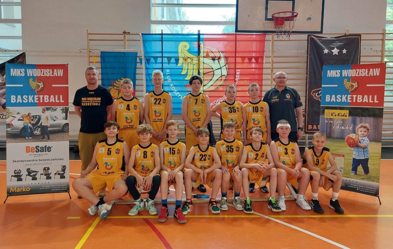 Zdjęcie w galerii na portalu naszwodzislaw.com: Koszykarze z Wodzisławia Śląskiego zakończyli sezon wiadomości z regionu