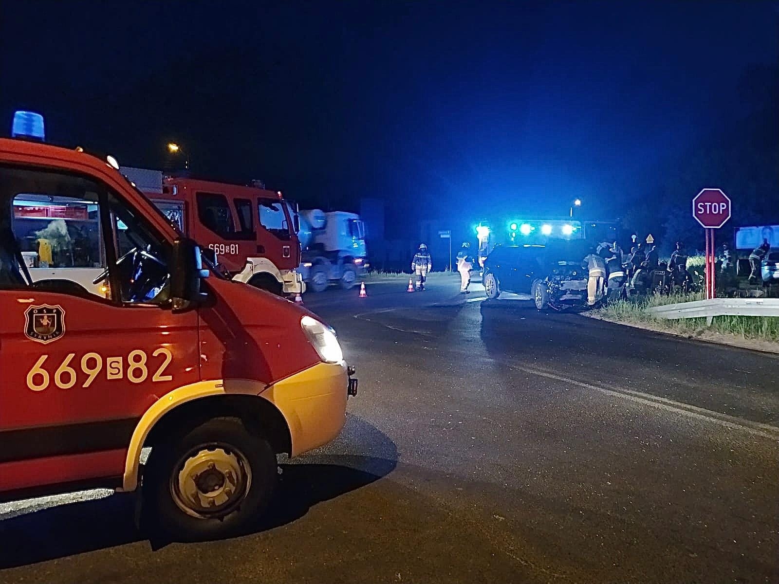 Zdjęcie w galerii na portalu naszwodzislaw.com: Nieustąpienie pierwszeństwa przyczyną zderzenia w Syryni [FOTO] wiadomości z regionu