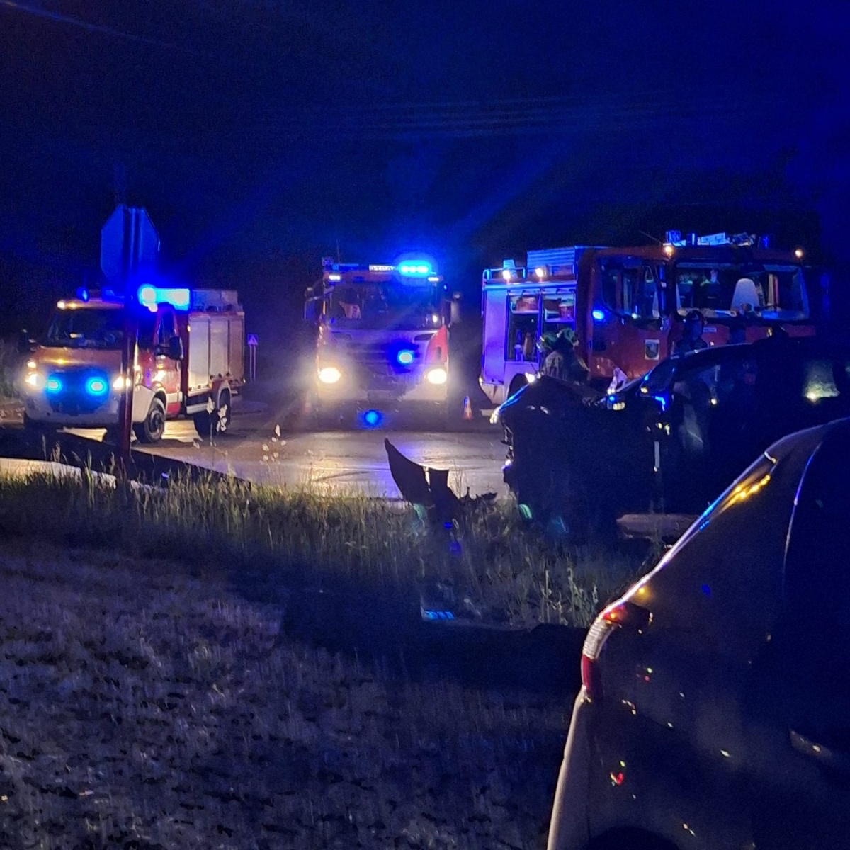 Zdjęcie w galerii na portalu naszwodzislaw.com: Nieustąpienie pierwszeństwa przyczyną zderzenia w Syryni [FOTO] wiadomości z regionu