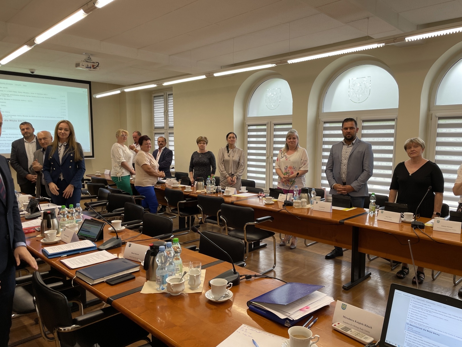 Zdjęcie w galerii na portalu naszwodzislaw.com: Absolutorium i wotum zaufania dla Wójta Gminy Mszana wiadomości z regionu