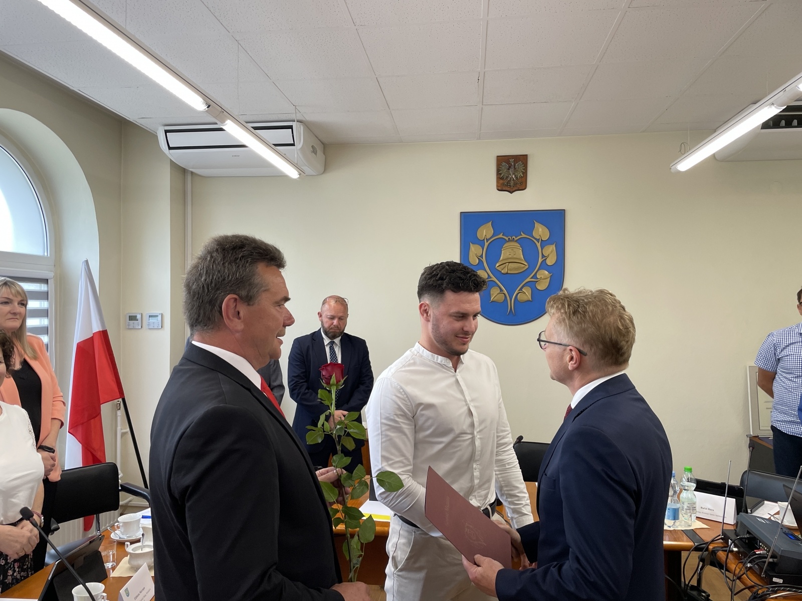 Zdjęcie w galerii na portalu naszwodzislaw.com: Mszana. Nagrody w dziedzinie kultury i sportu wręczone [FOTO] wiadomości z regionu