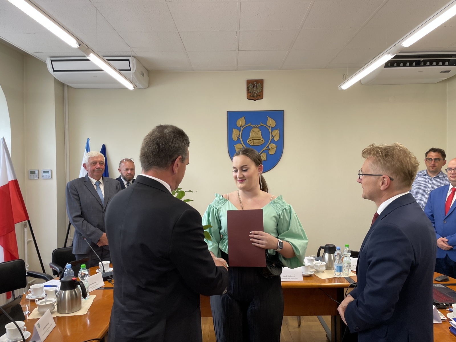 Zdjęcie w galerii na portalu naszwodzislaw.com: Mszana. Nagrody w dziedzinie kultury i sportu wręczone [FOTO] wiadomości z regionu