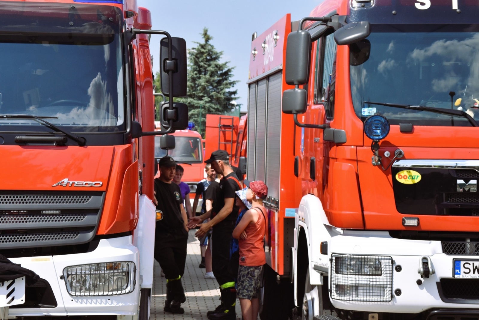 Zdjęcie w galerii na portalu naszwodzislaw.com: Mieszkańcy Gminy Godów podziwiali umiejętności strażaków [FOTO] wiadomości z regionu