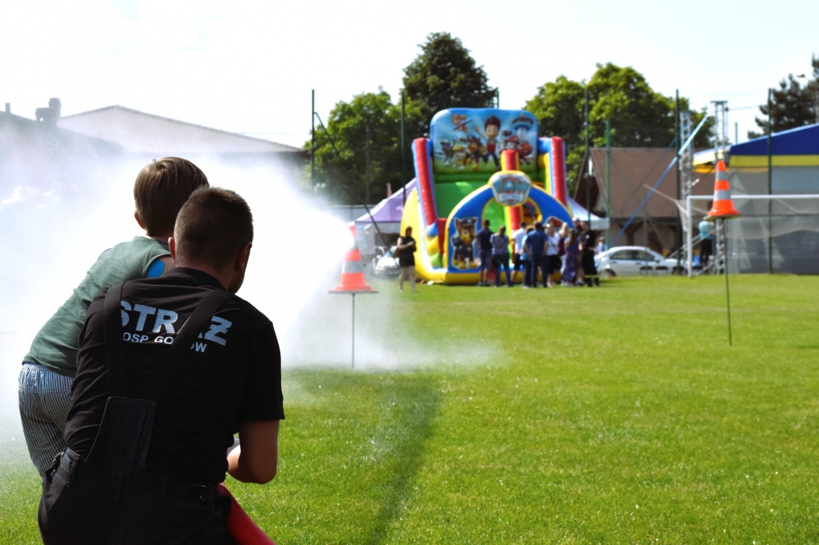 Zdjęcie w galerii na portalu naszwodzislaw.com: Mieszkańcy Gminy Godów podziwiali umiejętności strażaków [FOTO] wiadomości z regionu