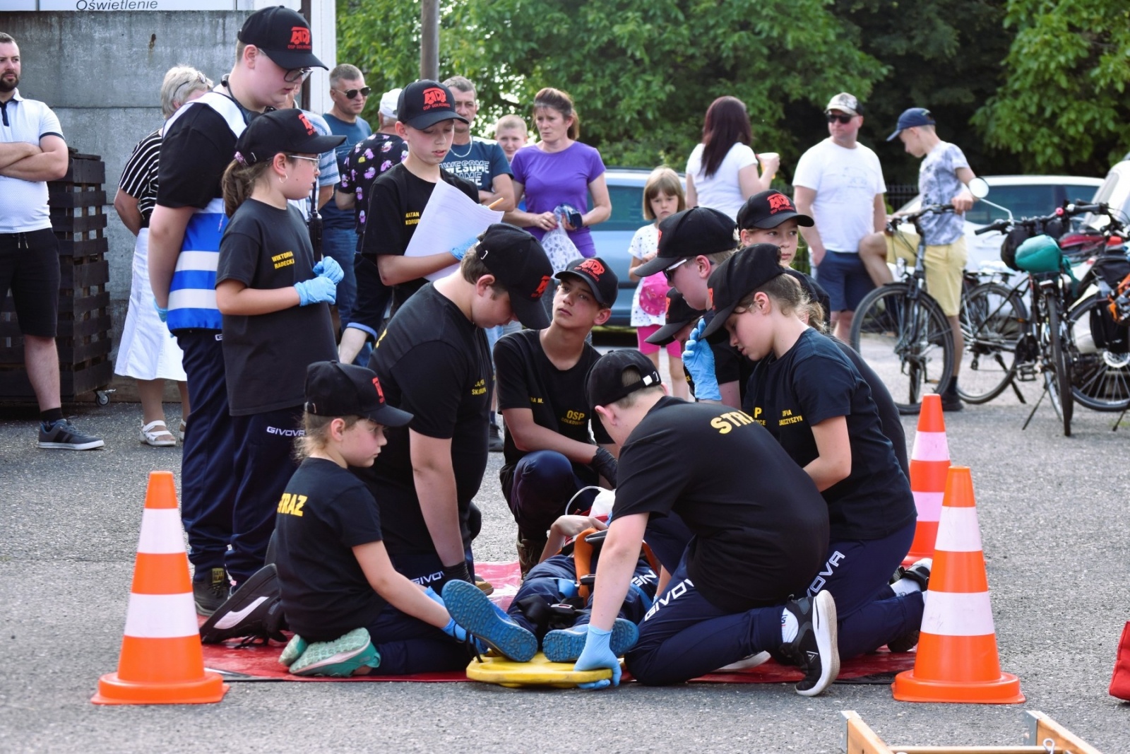 Zdjęcie w galerii na portalu naszwodzislaw.com: Mieszkańcy Gminy Godów podziwiali umiejętności strażaków [FOTO] wiadomości z regionu