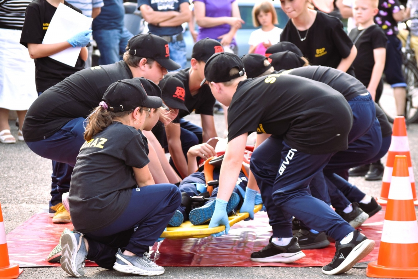 Zdjęcie w galerii na portalu naszwodzislaw.com: Mieszkańcy Gminy Godów podziwiali umiejętności strażaków [FOTO] wiadomości z regionu