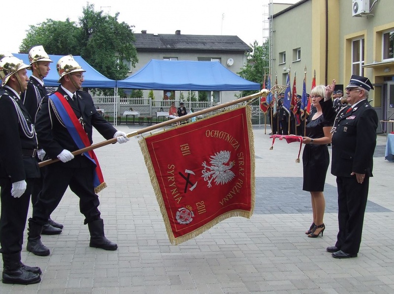 Zdjęcie w galerii na portalu naszwodzislaw.com: 100-lecie OSP w Syryni wiadomości z regionu