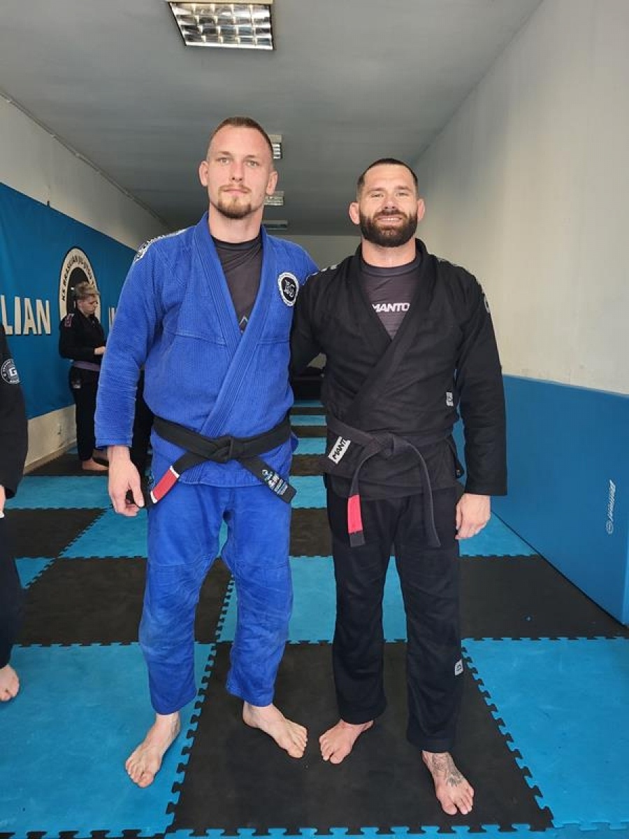 Zdjęcie w galerii na portalu naszwodzislaw.com: Trener izraelskich wojskowych szkolił w Rydułtowach wiadomości z regionu