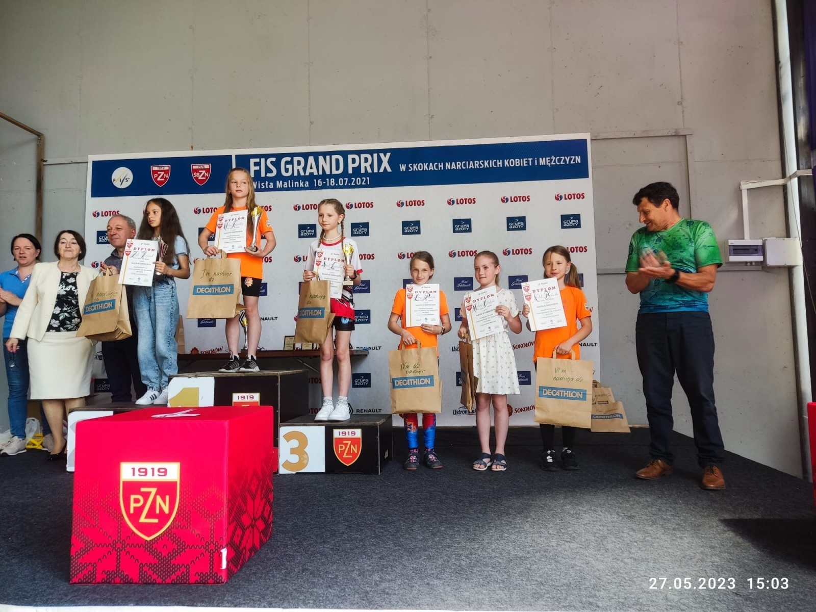 Zdjęcie w galerii na portalu naszwodzislaw.com: Narciarze z Wodzisławia Śląskiego z nagrodami w Wiśle wiadomości z regionu