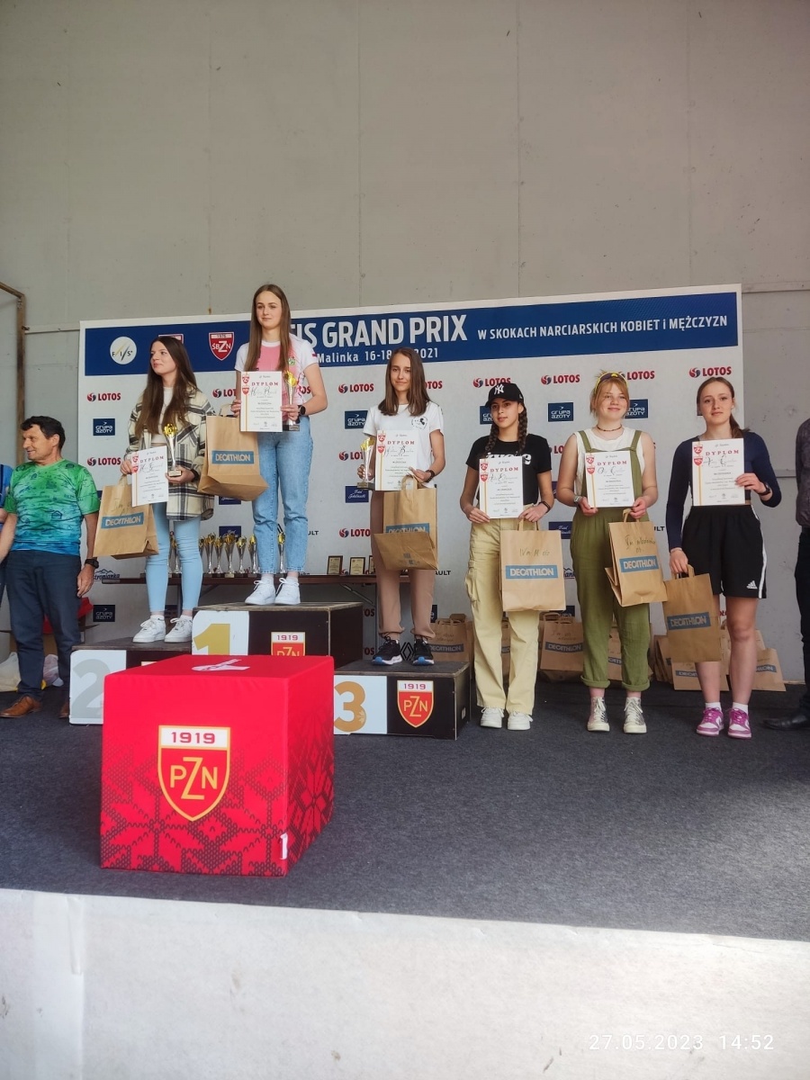 Zdjęcie w galerii na portalu naszwodzislaw.com: Narciarze z Wodzisławia Śląskiego z nagrodami w Wiśle wiadomości z regionu