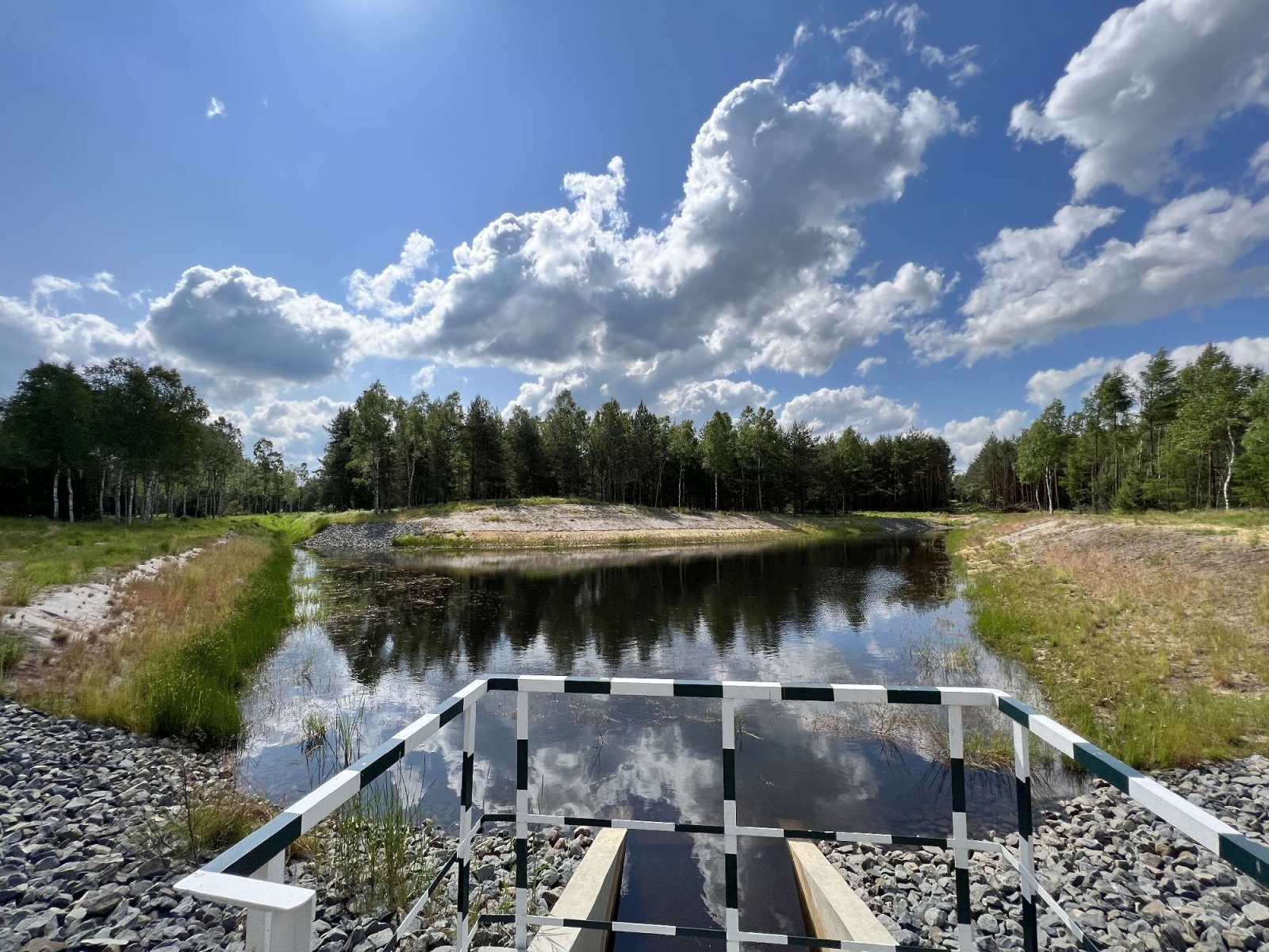 Zdjęcie w galerii na portalu naszwodzislaw.com: Lasy raciborskie z małą retencją. Dla bezpieczeństwa i przyrody [FOTO i WIDEO] wiadomości z regionu