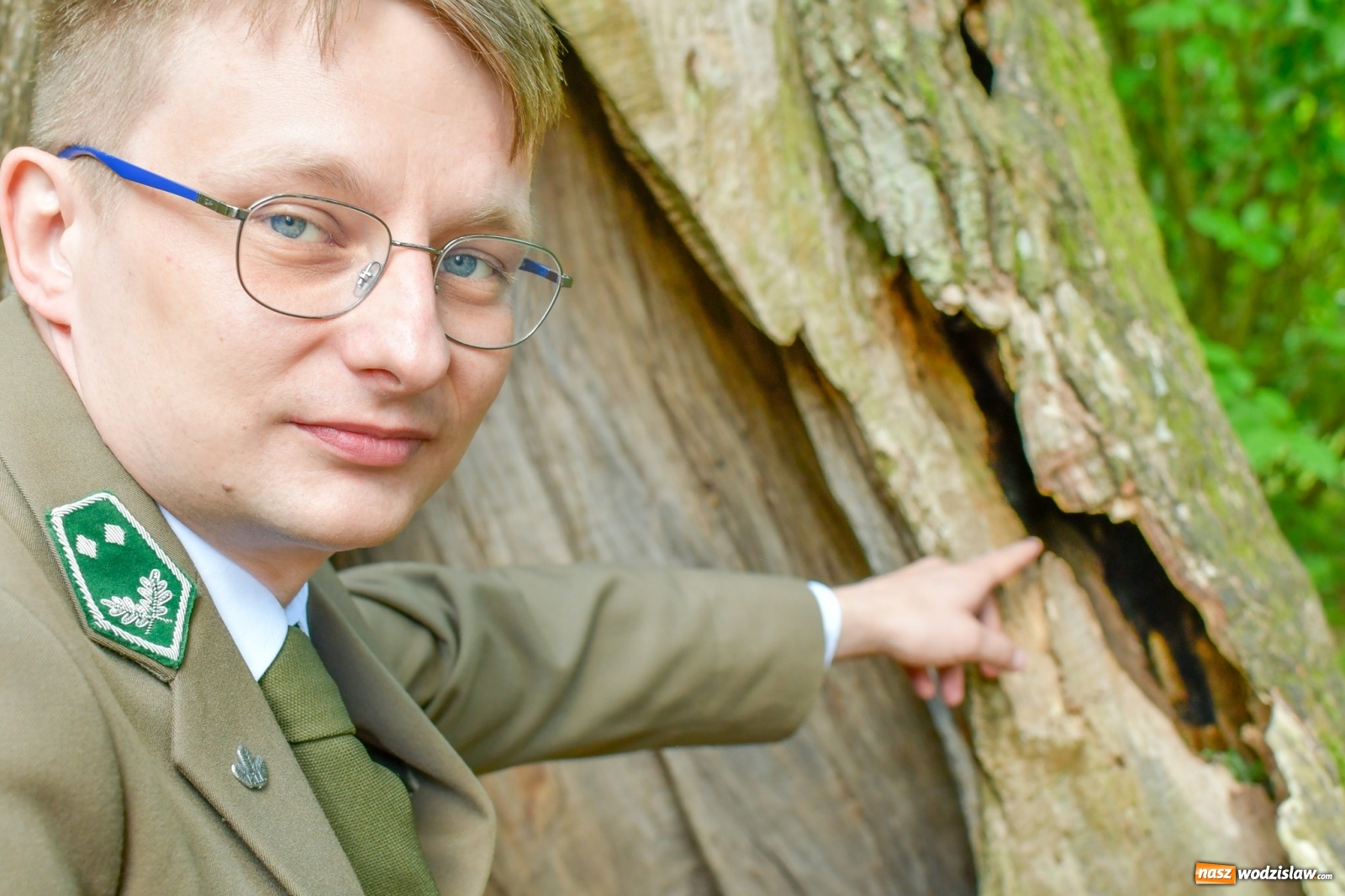 Zdjęcie w galerii na portalu naszwodzislaw.com: Lasy raciborskie z małą retencją. Dla bezpieczeństwa i przyrody [FOTO i WIDEO] wiadomości z regionu