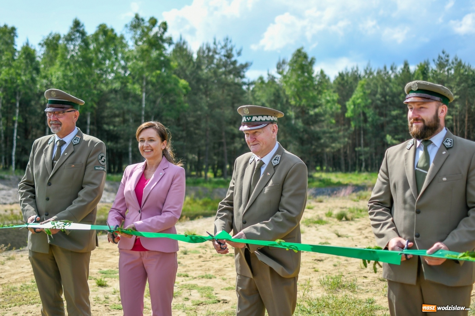 Zdjęcie w galerii na portalu naszwodzislaw.com: Lasy raciborskie z małą retencją. Dla bezpieczeństwa i przyrody [FOTO i WIDEO] wiadomości z regionu