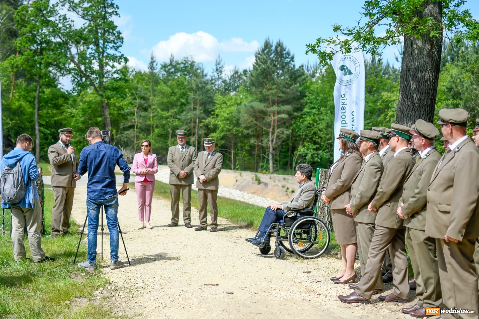 Zdjęcie w galerii na portalu naszwodzislaw.com: Lasy raciborskie z małą retencją. Dla bezpieczeństwa i przyrody [FOTO i WIDEO] wiadomości z regionu