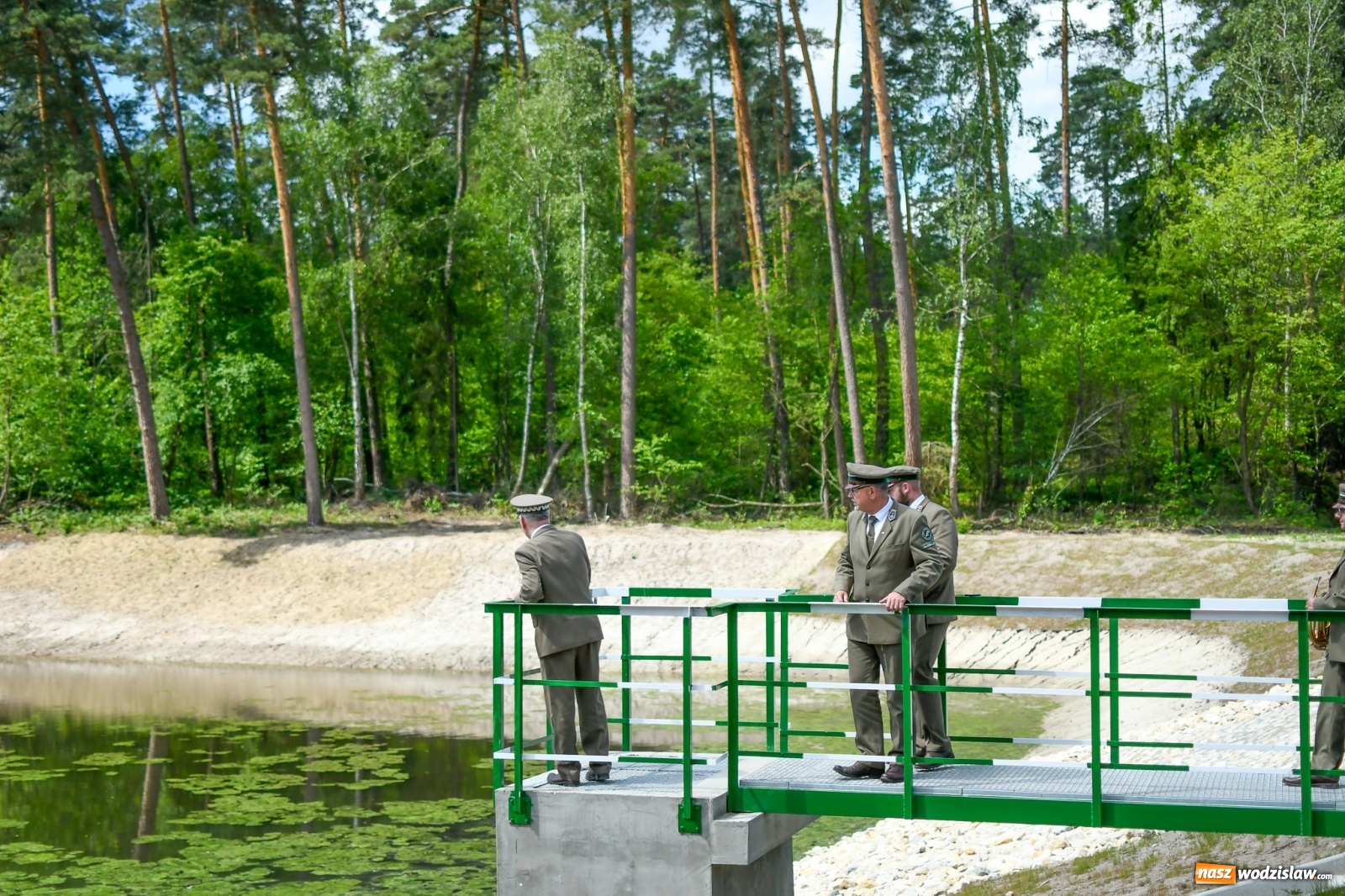 Zdjęcie w galerii na portalu naszwodzislaw.com: Lasy raciborskie z małą retencją. Dla bezpieczeństwa i przyrody [FOTO i WIDEO] wiadomości z regionu