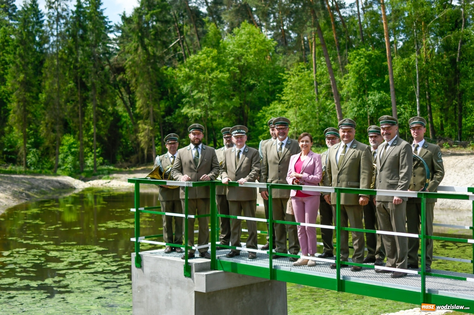 Zdjęcie w galerii na portalu naszwodzislaw.com: Lasy raciborskie z małą retencją. Dla bezpieczeństwa i przyrody [FOTO i WIDEO] wiadomości z regionu