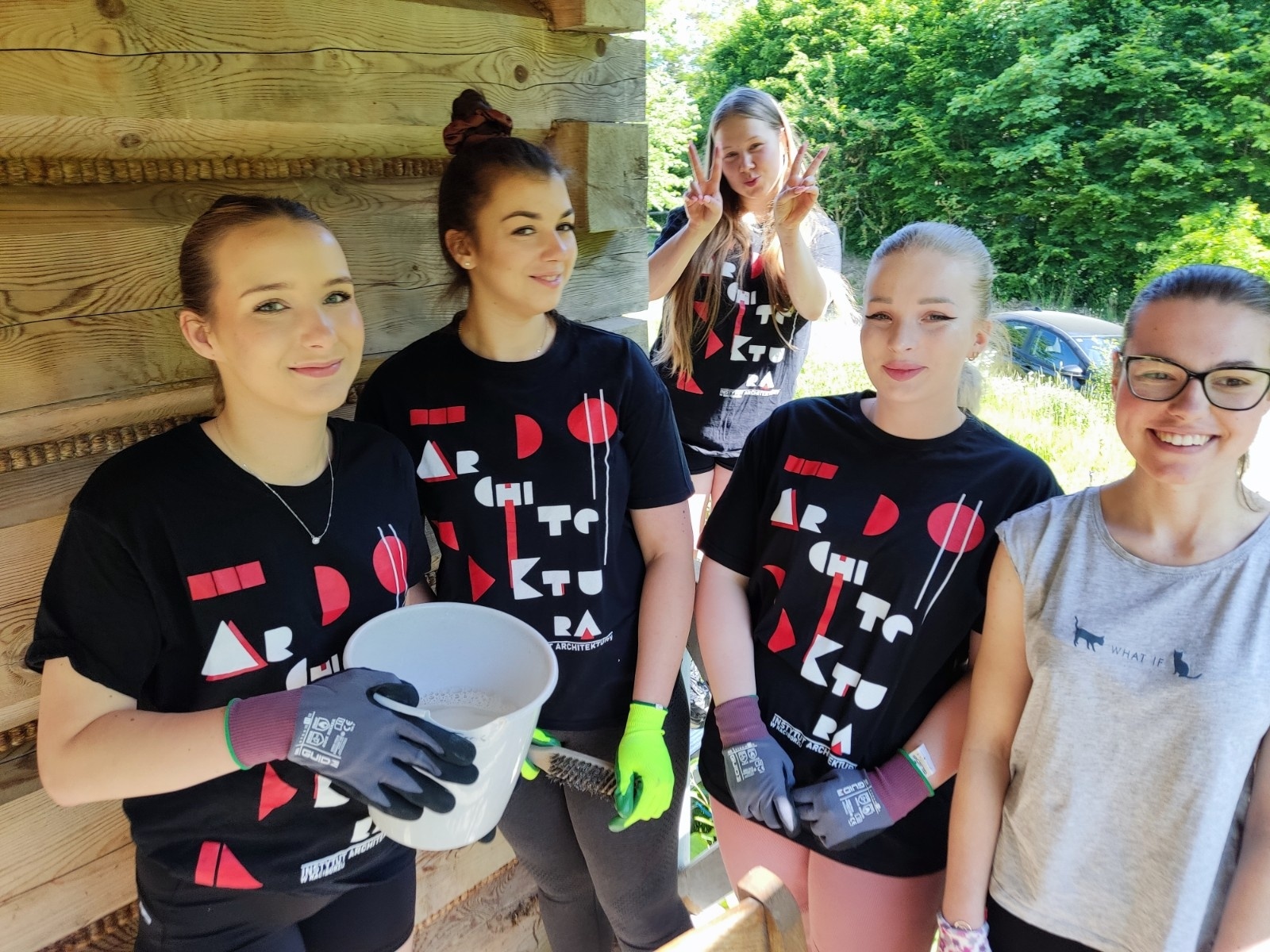 Zdjęcie w galerii na portalu naszwodzislaw.com: Studenci architektury kolejny raz na warsztatach ArchitEKO w Juhowie wiadomości z regionu